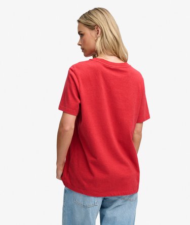 Organic Cotton Vintage Logo Scripted T-Shirt Image 5