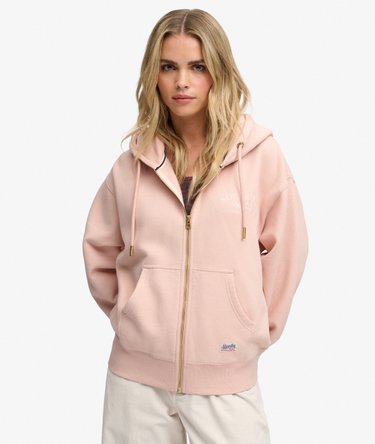 Luxe Casual Zip Hoodie Image 5