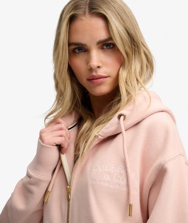 Luxe Casual Zip Hoodie Image 4