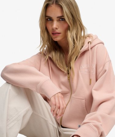 Luxe Casual Zip Hoodie Image 2
