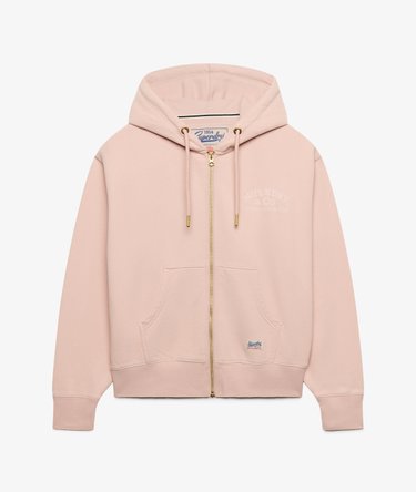 Luxe Casual Zip Hoodie Image 8