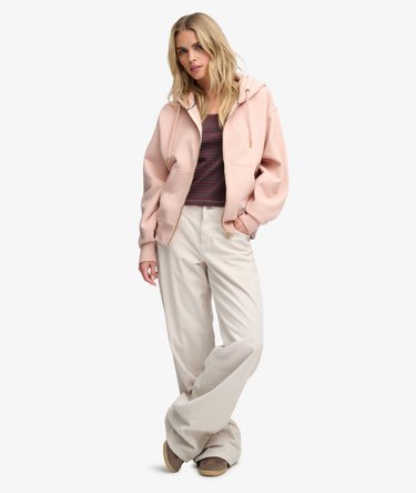 Luxe Casual Zip Hoodie Image 3