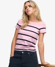 Athletic Off Shoulder Pattern Top