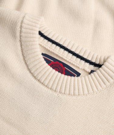 Preppy Cotton Jumper Image 6