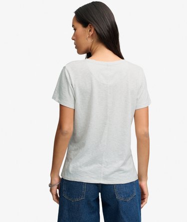 Studios Slub Embroidered T-Shirt Image 5