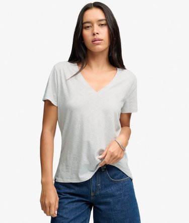 Studios Slub Embroidered T-Shirt Image 1