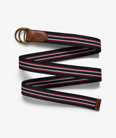 Heritage Stripe G&uuml;rtel Regul&auml;re Passform Image 2