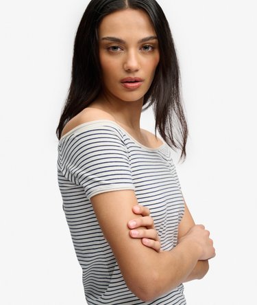 Bardot Short Sleeve Off Shoulder Top Image 4