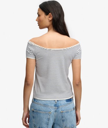 Bardot Short Sleeve Off Shoulder Top Image 5
