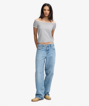 Bardot Short Sleeve Off Shoulder Top Image 3