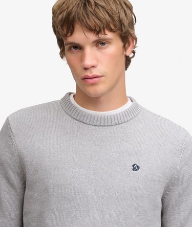 Preppy Cotton Jumper Image 4
