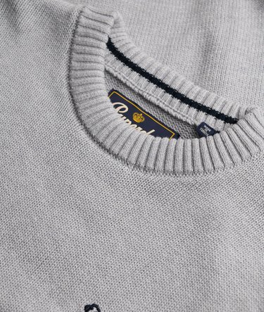 Preppy Cotton Jumper Image 6