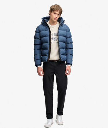 Kapuzen-Sportpufferjacke Image 3