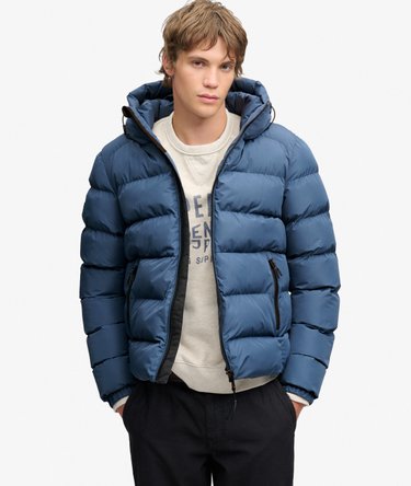 Kapuzen-Sportpufferjacke Image 1