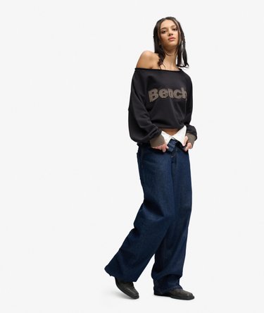 Bench Bardot Oversized Sweatshirt Image 2