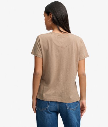 Studios Slub T-shirt met Borduursel Image 5