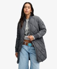 Longline Onion Quilt Liner Jacket