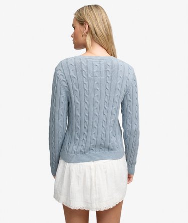 Essentials SD&CO Cable Knit Jumper Image 5