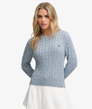 Essentials SD&CO Cable Knit Jumper Image 1