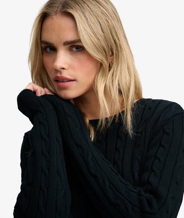 Essentials SD&CO Cable Knit Jumper Image 4