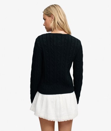 Essentials SD&CO Cable Knit Jumper Image 5