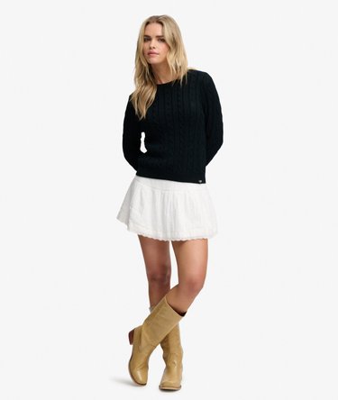 Essentials SD&CO Cable Knit Jumper Image 3