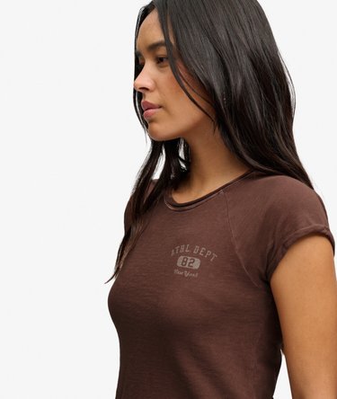 Athletic Essentials Slub Graphic T-Shirt Image 4