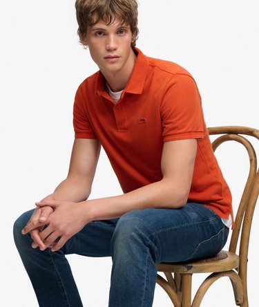Classic Pique Polo Shirt Image 2