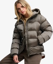 Hooded Shine Puffer Jacket