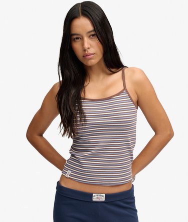 Athletic Essentials Stripe Cami Image 1