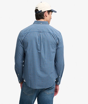 Preppy Poplin Overhemd met Lange Mouwen Image 5