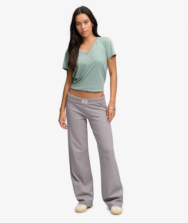 Athletic Essentials Stripe Jersey Trousers Image 1
