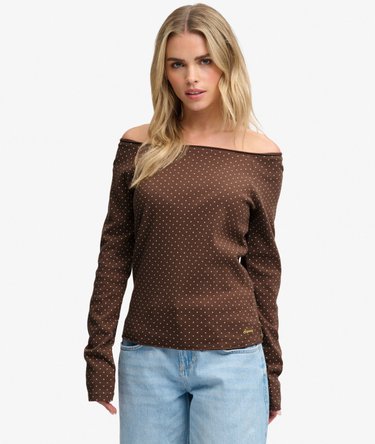 Bardot Off Shoulder Top Image 1