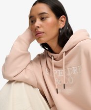 Luxe Casual Embroidered Relaxed Hoodie