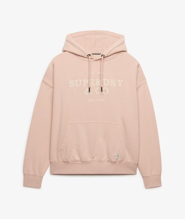 Luxe Casual Embroidered Relaxed Hoodie Image 6