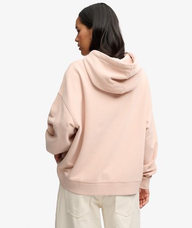 Luxe Casual Embroidered Relaxed Hoodie Image 5