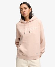Luxe Casual Embroidered Relaxed Hoodie