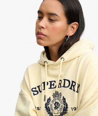 Hoodie Luxe Casual Brod&eacute; Coupe D&eacute;contract&eacute;e Image 4