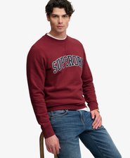 Athletic Applique Sweater Relaxed Pasvorm