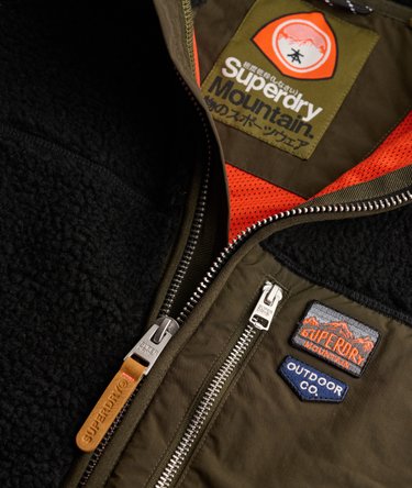 Vintage Retro Full Zip Fleece Avslappnad Passform Image 7