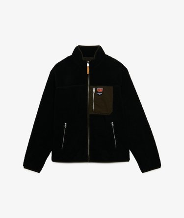 Vintage Retro Full Zip Fleece Avslappnad Passform Image 8