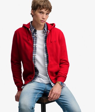 Essential SD Co Logo Zip Hoodie Image 2