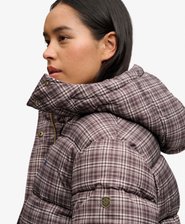 Giacca Puffer Check Premium Vestibilit&agrave; Comoda