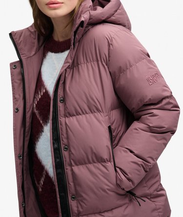 Kapuzen-Pufferjacke f&uuml;r Sport Image 2