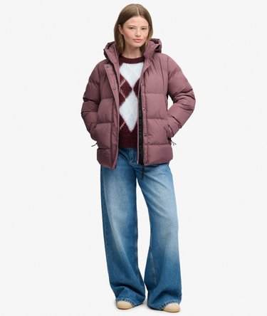 Kapuzen-Pufferjacke f&uuml;r Sport Image 3