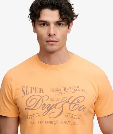 Vintage Workwear Print T-shirt Image 4