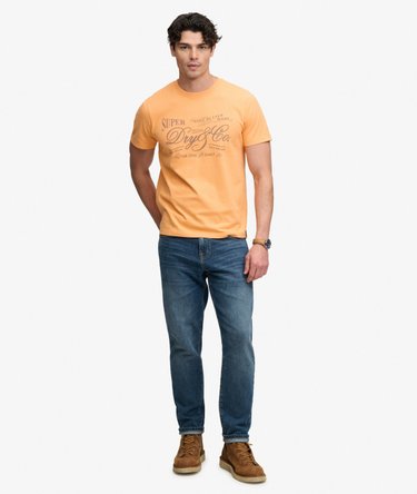Vintage Workwear Print T-shirt Image 3