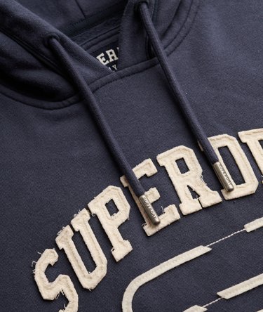 Athletic Essential Applique Cropped Hoodie Image 6