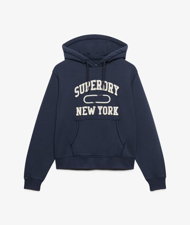 Athletic Essential Applique Cropped Hoodie Image 7