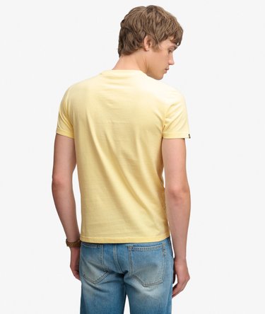 T-shirt con Logo Aziendale Essenziale Ricamato Image 5